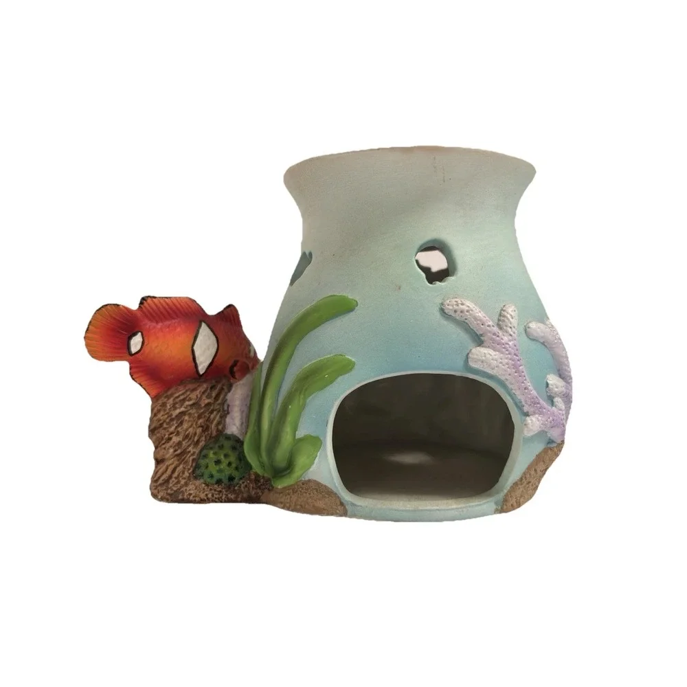 Rare‎ Vintage Finding Nemo Style Clown Fish Wax Tealight Melt Warmer